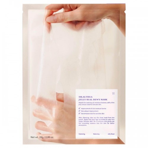 Успокаивающая тканевая маска с ПДРН Dr. Althea Jelly Seal Repair Mask 28 гр Успокаивающая тканевая маска с ПДРН Dr. Althea Jelly Seal Repair Mask 28 гр